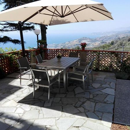 Villa Tramonti E Mare 2 Cipressa Exterior foto